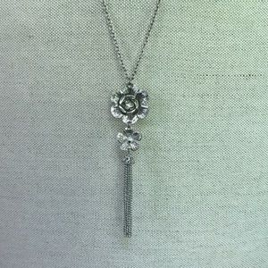 Silver Metallic Necklace